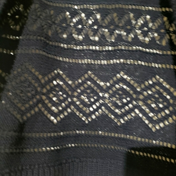 Croft & Barrow Short Sleeve Knit Black Sweater - Sz Large Petite (LP) - Picture 5 of 5